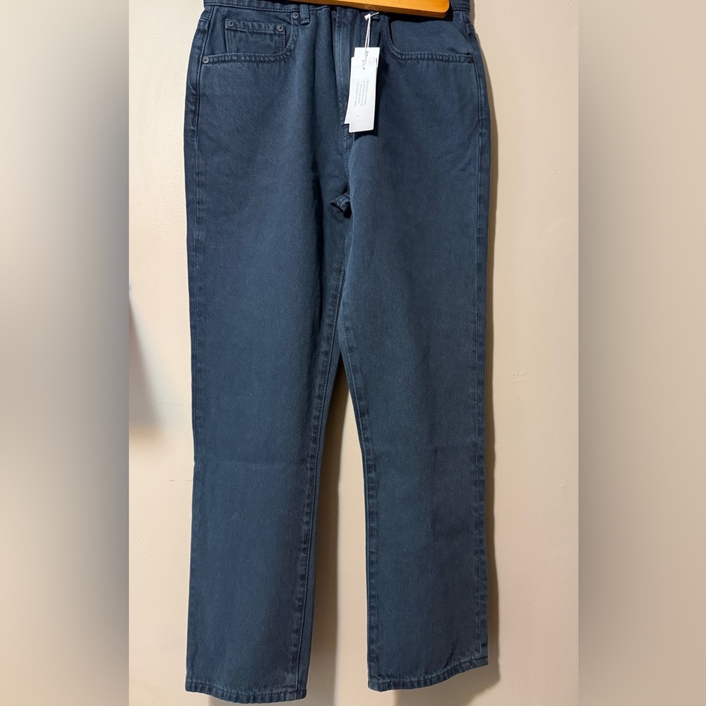NWT Outerknown 100% Organic Cotton SEA Jeans Dune HighRise Slim Denim Women's 25 - Picture 9 of 14